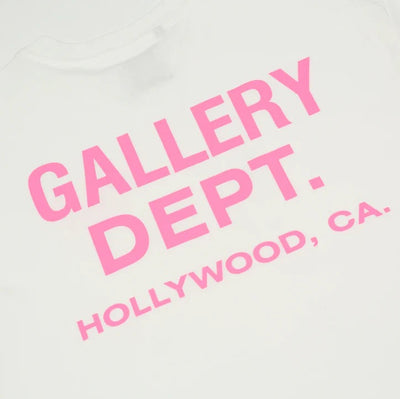 "Dept" Tee Pink